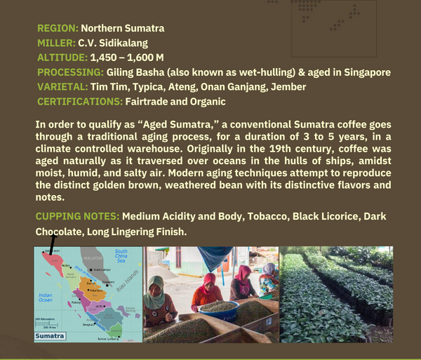 Fair Trade/Organic Sumatra