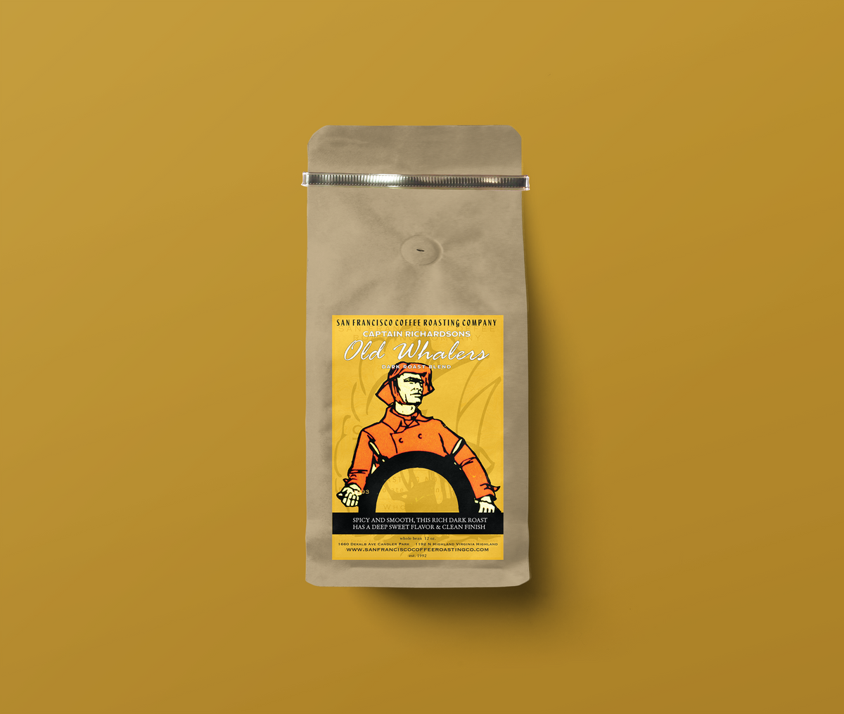 Old Whaler's Blend from San Francisco Coffee in Atlanta, Georgia