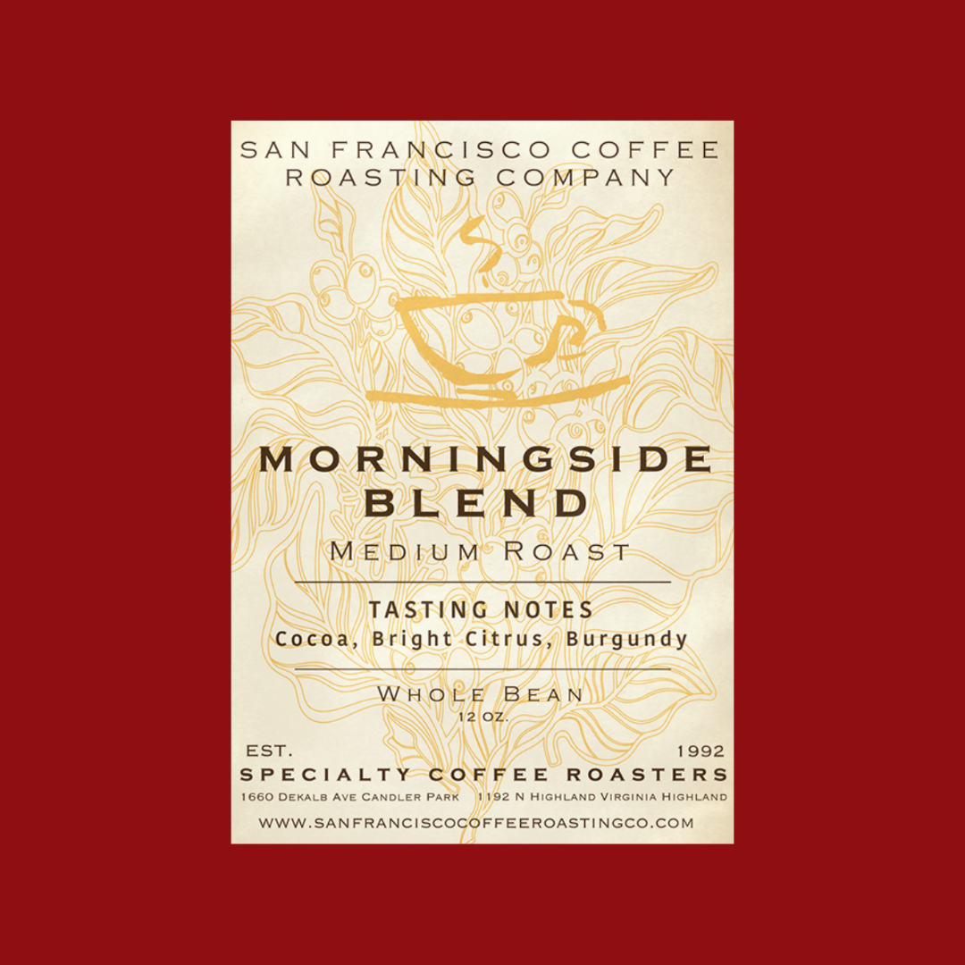 Morningside Blend from San Francisco Coffee in Atlanta, Georgia